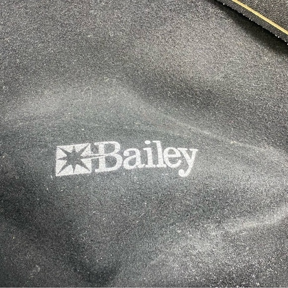 Bailey Black Glen Wool Furlite Crushable Fedora Size S - Picture 6 of 9